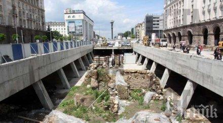 унищожена археология столичното ларго