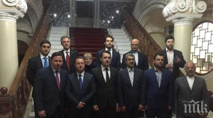 групата приятелство иран българския парламент официално посещение техеран снимки