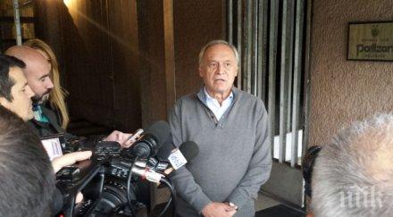 божинов бандаловски нов треньор партизан