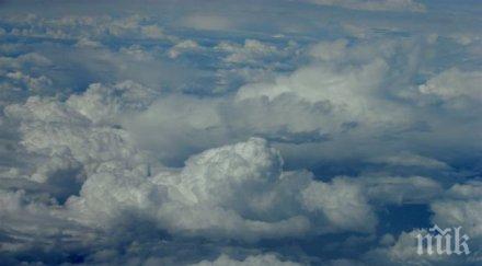 метеоролози бан разкъсана облачност без валежи