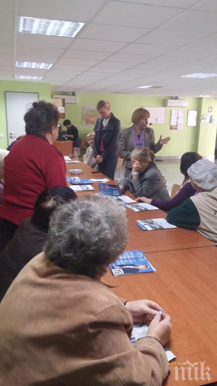 Кандидатът  на ГЕРБ за кмет на район Подуяне Ева Митова: Важно е доброто взаимодействие на районната администрация с местните читалища
