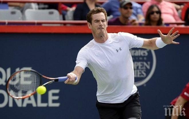 Мъри се класира на 1/4-финалите в Шанхай