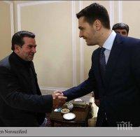 България и Иран с общи експертни групи за сътрудничество