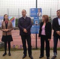 Цветан Цветанов в Казанлък: Галина Стоянова е мъжкото момиче в кметския отбор на ГЕРБ