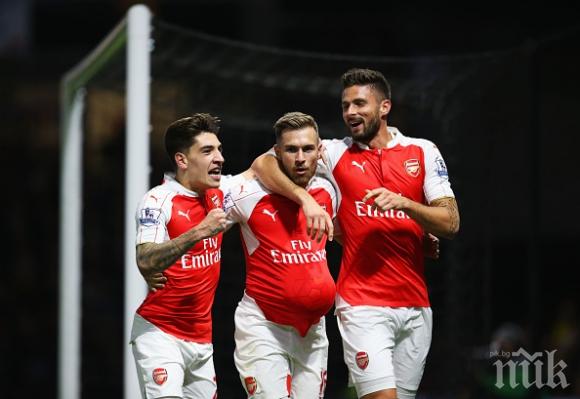 Втора поредна класика за Арсенал след експлозивно второ полувреме