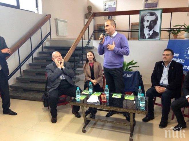 Цветанов: Време е Чирпан да се присъедини към силния кметски отбор на ГЕРБ