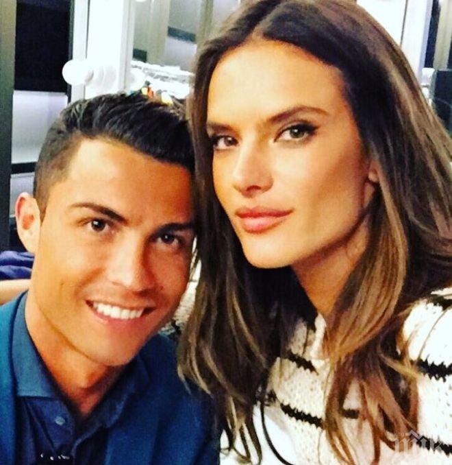 Кристиано и Алесандра Амброзио в секретен проект