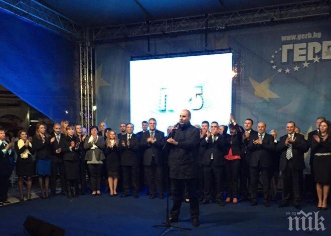 Цветан Цветанов: Стефан Радев е най-добрият избор за Сливен