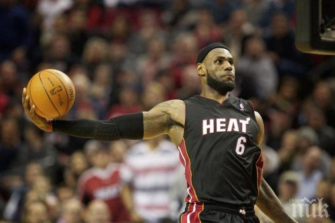 ЛеБрон Джеймс почива до началото на сезона
