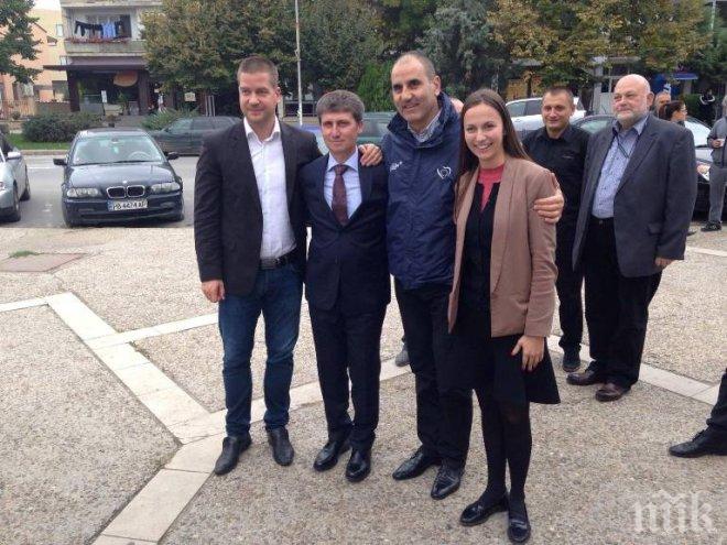 Цветанов в Раднево: Д-р Теньо Тенев ще получи подкрепата на ГЕРБ, на правителството на Бойко Борисов и на Европа
