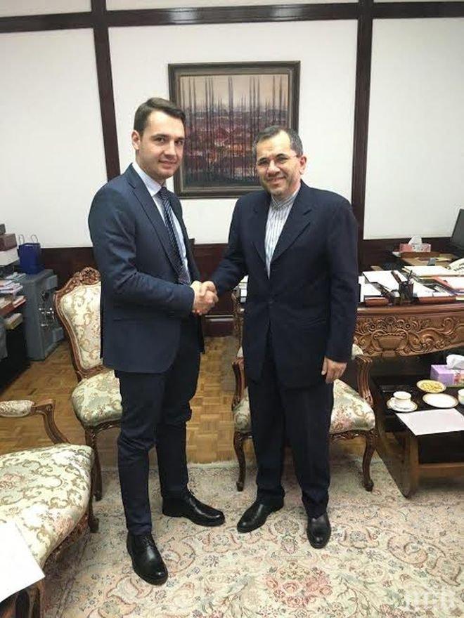 Българската делегация в Иран се срещна с представители на изпълнителната власт