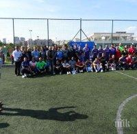 ГЕРБ връчи купите в традиционния футболен турнир на Бургас