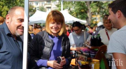 йорданка фандъкова създаваме места фермерски пазари