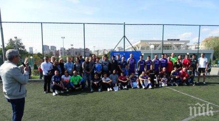 герб връчи купите традиционния футболен турнир бургас