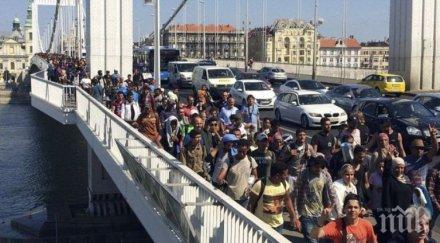 словения пристигнали 5000 мигранти очакват