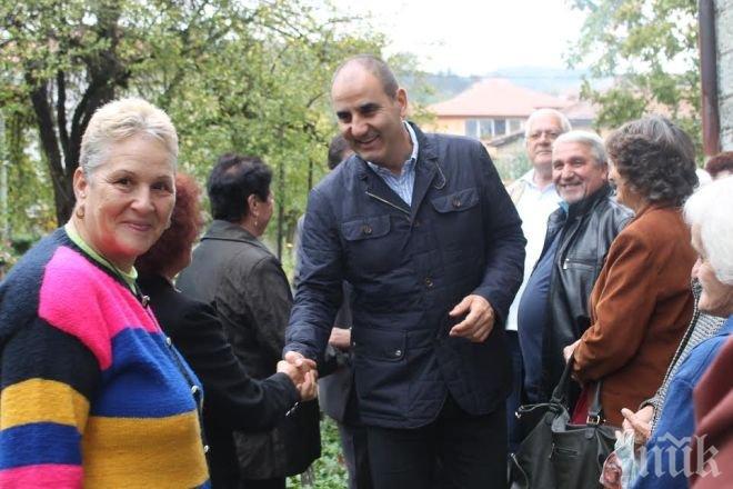 Цветанов: Венета Добрева и ГЕРБ са лицето на промяната в Крумовград