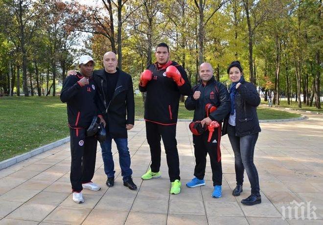 Инж. Димитър Димов, кандидат на ГЕРБ за кмет на район „Надежда“, се включи в спортните демонстрации в Северния парк