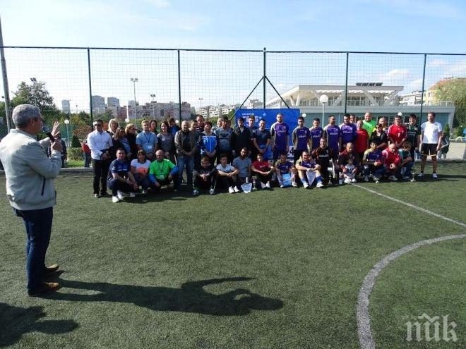 ГЕРБ връчи купите в традиционния футболен турнир на Бургас