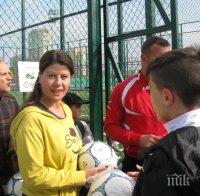 Кандидатът на ГЕРБ за кмет на район „Възраждане“ Савина Савова: Със спортен комплекс „Зона Б-5“ осигуряваме възможности за масов спорт
