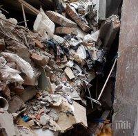 Рухна сграда в Столипиново