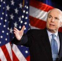 Джон Маккейн смята, че кюрдите в Сирия трябва да се въоръжават за борбата срещу „Ислямска държава“