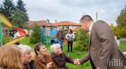 кандидатът герб кмет божурище георги димов срещна жителите пролеша