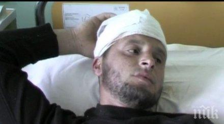 мъжът пострадал предизборен бой неделино имал гърчове комоцио