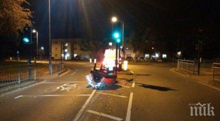 нло разби лондон снимки