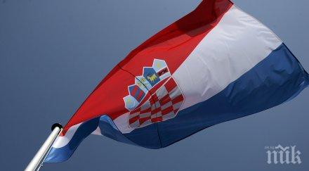 хърватската граница повторно затворена имигранти