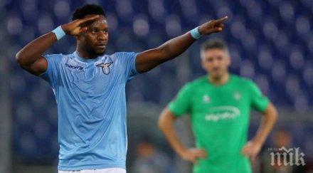 нападател лацио сериозна травма коляното