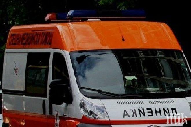 Жена пострада при катастрофа в Бургас
