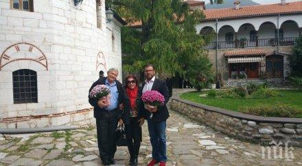 графиня дьо помери поклони гробовете патриарх кирил екзарх стефан бачковския манастир