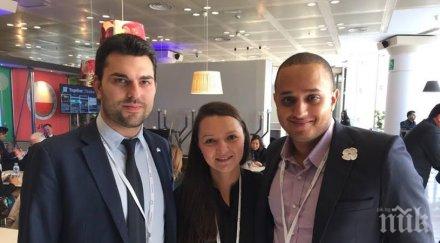 председателят мгерб георг георгиев срещна международния секретар хдс юнас уакас