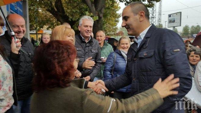 Цветанов в Стамболийски: Георги Мараджиев е подкрепен от народните представители на ГЕРБ и от правителството на Бойко Борисов