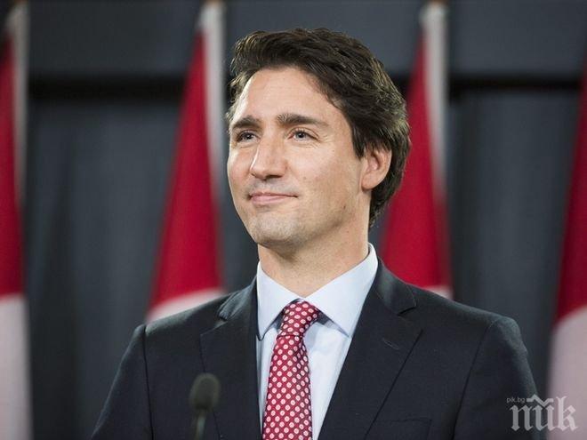 Истински хит! Новият канадски премиер стана любимец на жените по света