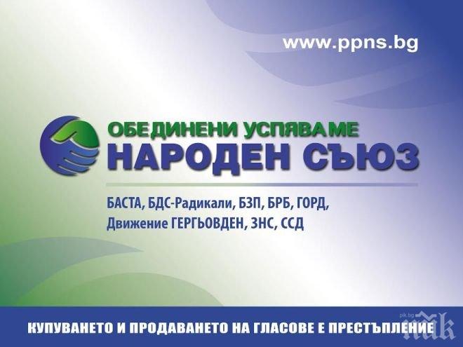 Масов терор на структурите на КП Народен съюз в цялата страна