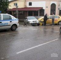 Верижна катастрофа в Русе, има пострадал 
