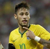 Неймар се завръща в игра за Бразилия