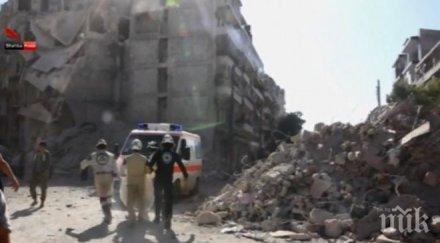 войната безмилостно жестока вижте свирепите боеве алепо ударите русия оставиха ислямска държава сухо уникално видео