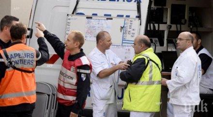 шофьорът автобуса катастрофирал бордо оцелял