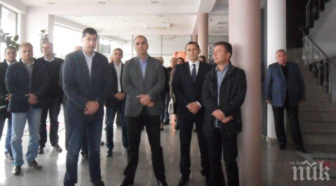 Цветанов: Иван Тотев осигури възможност за развитието на бизнеса в Пловдив