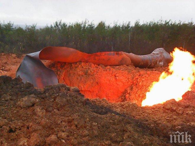 ПИК TV: Запали се газопровод до Павликени