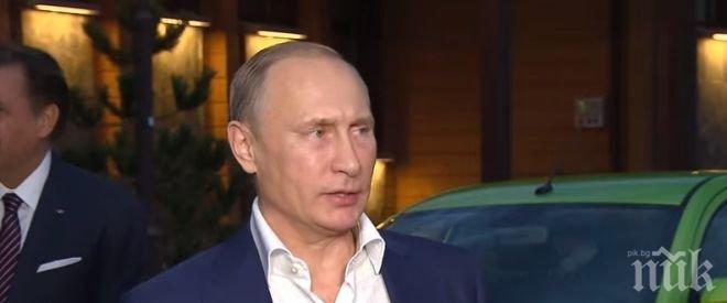 Путин подкара новата „Лада Веста (видео)
