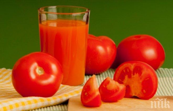 Какво ще стане, ако 60 дни пиете доматен сок 