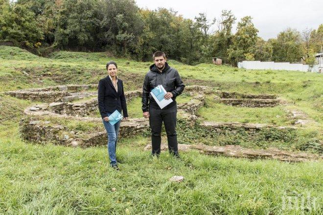 Календерска закри кампанията пред изоставения късноантичен комплекс под хълма Лозенец
