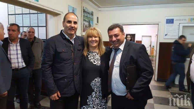 Цветанов в Калояново: Разумният избор е номер 2 за Йонко Вангов и ГЕРБ