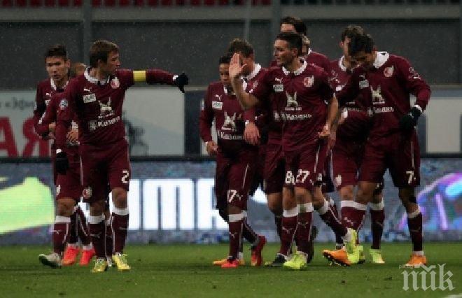 С човек по-малко Благо Георгиев и Рубин не се дадоха на Ливърпул