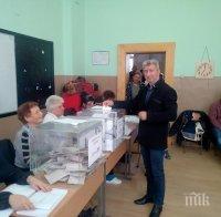 Николай Зайчев гласува за по-чиста и подредена Пещера