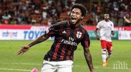 луис адриано донесе измъчена победа милан