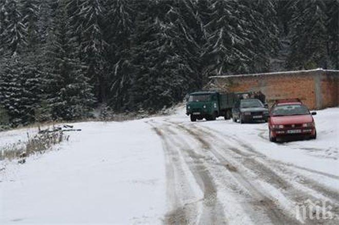 Първи сняг в Родопите! Вижте къде натрупа най-много! (снимки)